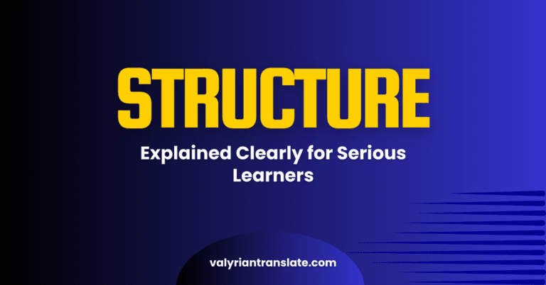 High Valyrian Sentence Structure Explained Clearly for Serious Learners