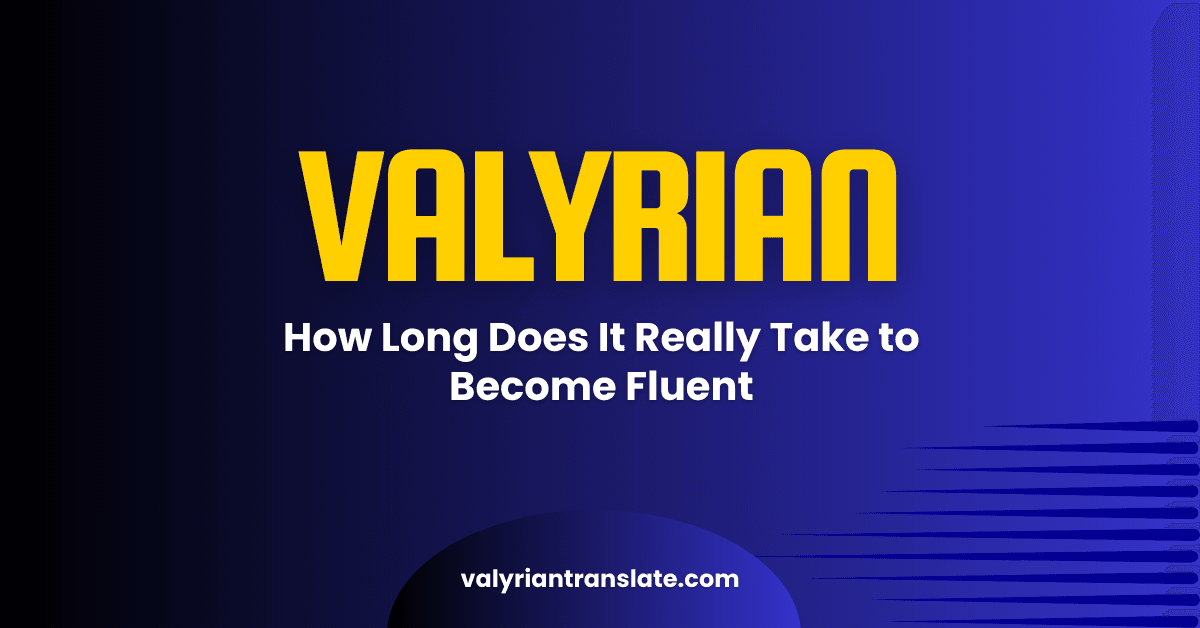 High Valyrian Translator