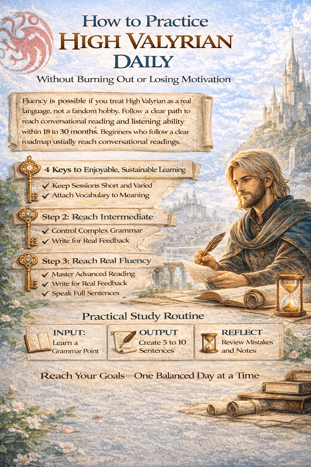 How to Practice High Valyrian Daily Without Burning Out or Losing Motivation 2 High Valyrian Translator