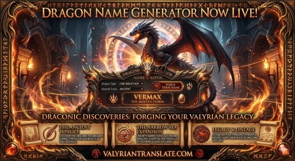 High Valyrian Translator