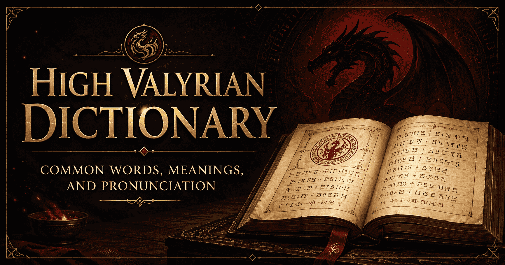 High Valyrian Dictionary: Common Words, Meanings, & Pronunciation 1 High Valyrian Translator